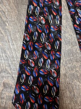 Vintage Hardy Amies Colorful Men’s Luxury Silk Necktie Made In London